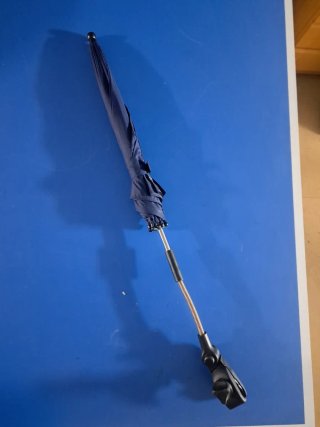Sombrilla para carrito de bebé azul