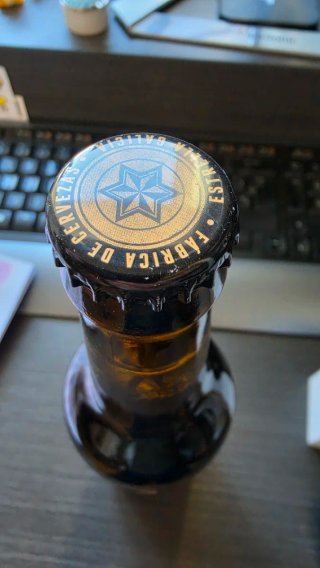 Botella Estrella Galicia Mmmmilk Stout Vacía