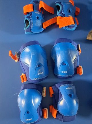 Patines en línea y protecciones infantiles