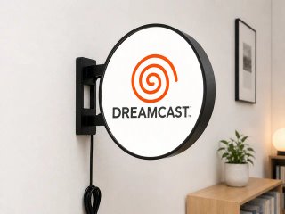Cartel Luminoso LED Dreamcast Doble Cara