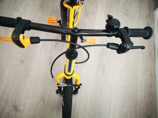 Bicicleta infantil B'TWIN 14 amarilla