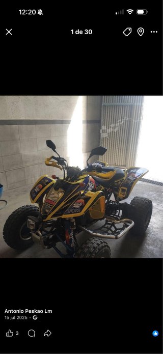 Suzuki LTZ 400 Quad Moto Cross