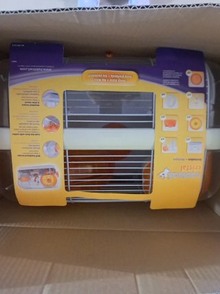 Casita para hámster con túneles