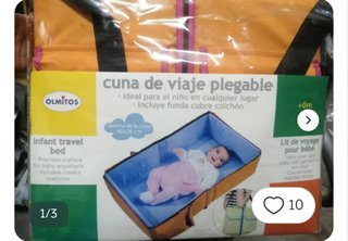 Cuna de viaje plegable Olmitos
