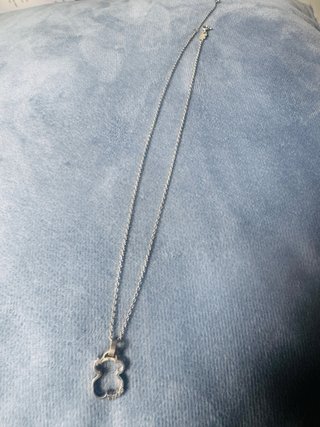 Collar Tous Plata Silueta Oso