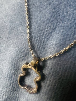 Collar Tous Plata Silueta Oso