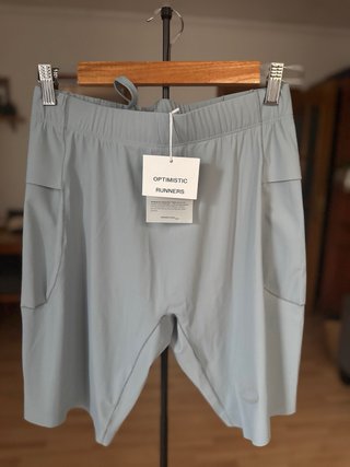 Optimistic Runners Mallas Cortas Azul
