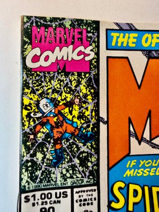 Comic USA Marvel Age #90A - Key Portada McFarlane