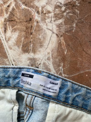 Pantalones Cargo Bershka Talla S