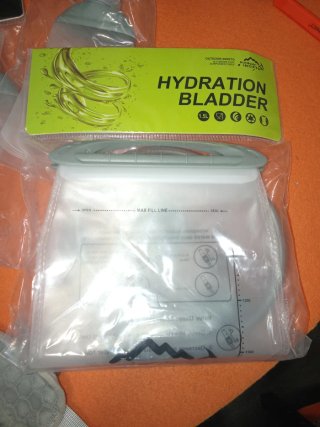 Chaleco hidratación IX INOXTO 3L