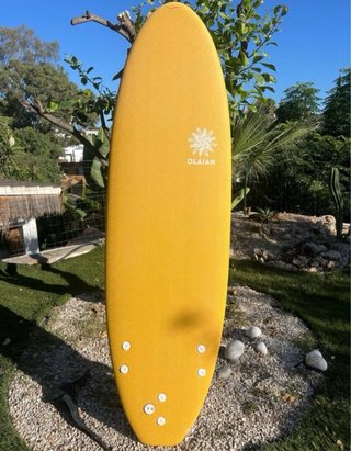 Tabla de surf OLAIAN 6' 40L espuma / Surf Board