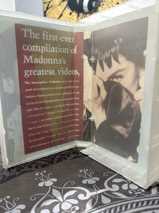 Madonna VHS The Immaculate Collection