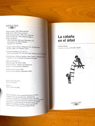Libro La cabaña en el arbol - Gillian Cross