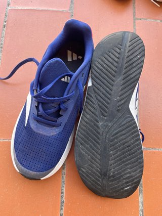 Zapatillas Adidas Running Azul y Blanco