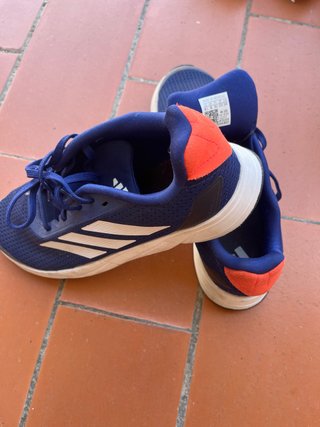 Zapatillas Adidas Running Azul y Blanco