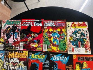 Comics Marvel y DC antiguos