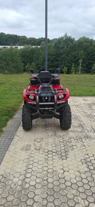 Yamaha Grizzly 660 Rojo