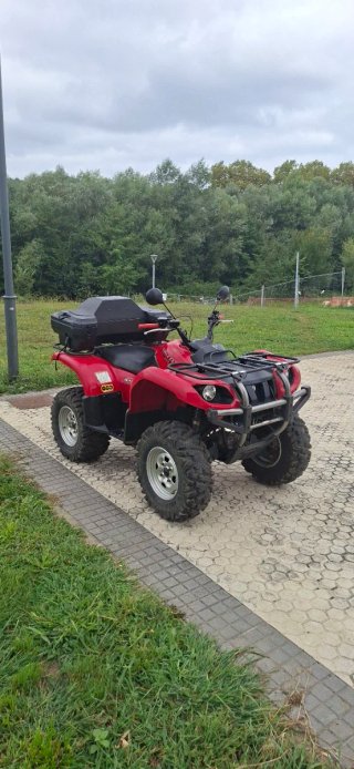 Yamaha Grizzly 660 Rojo