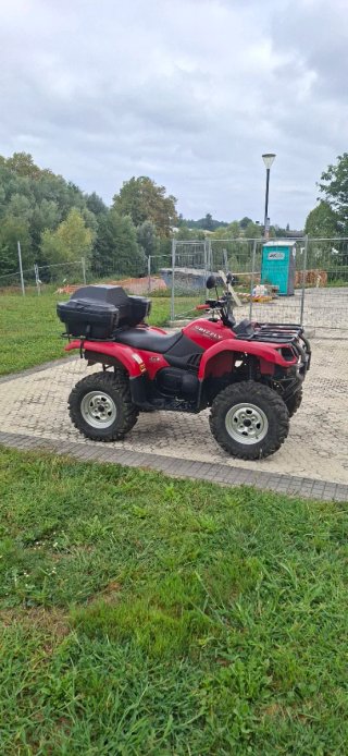 Yamaha Grizzly 660 Rojo