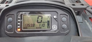 Yamaha Grizzly 660 Rojo