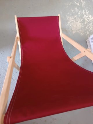 Tumbona de madera  plegable