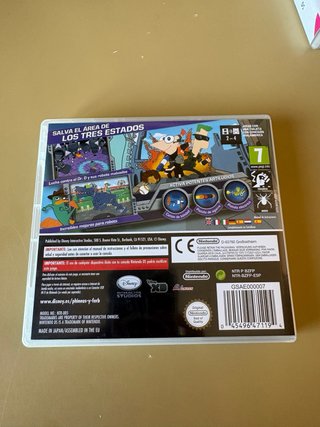 Juego Nintendo DS Phineas y Ferb 2ª Dimensión