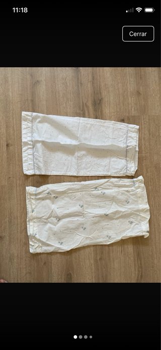 Funda nórdica y relleno para cuna de bebé