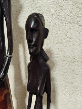 Figuras madera tallada africana