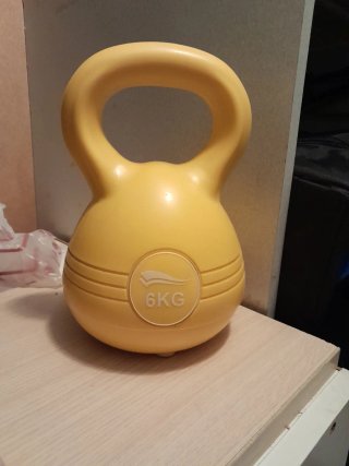 Pesa Rusa 6 kg Amarilla