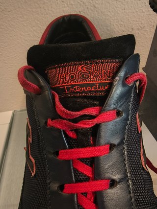 Hogan Interactive Scarpe Uomo Blu/Rosse Tg 12 1/2