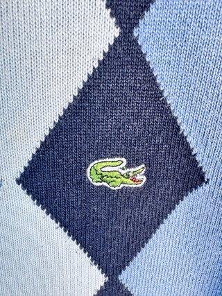 Jersey Lacoste Rombo Azul Talla XL