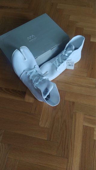 Zapatillas Tabi Marugo Blancas Talla 42.5
