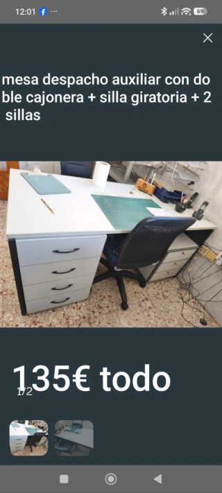 VENDO LOTE MOBILIARIO OFICINA- oportunidad