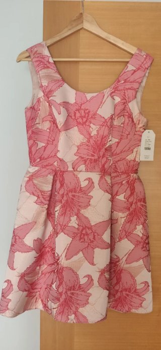 Vestido corto Veneno en la Piel rosa T.42