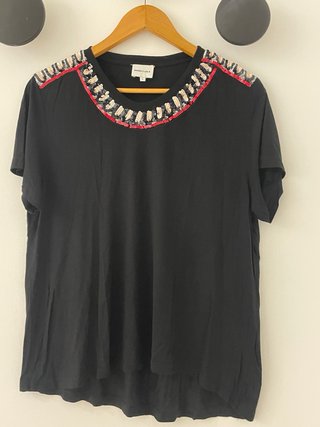 Camiseta Bimba y Lola negra.Talla L.