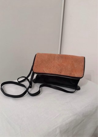 Pochette MAMOI tracolla sughero zip