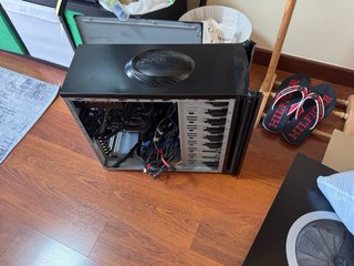 Caja ATX con Placa Base, CPU y Fuente