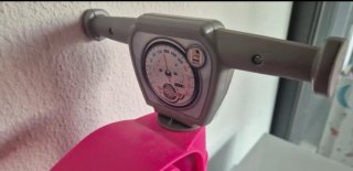 Moto correpasillos rosa bebé