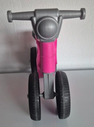 Moto correpasillos rosa bebé