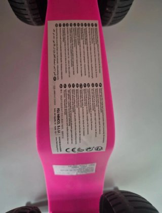 Moto correpasillos rosa bebé