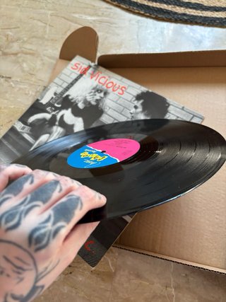 Sid Vicious Love Kills N.Y.C. LP 12 33 giri