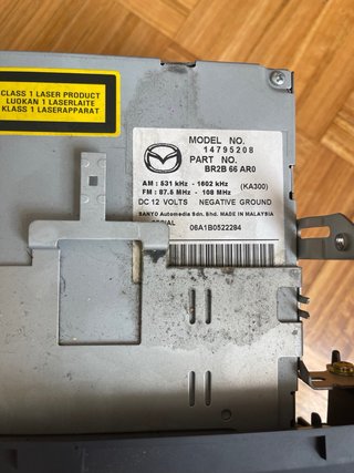 Radio Mazda 3 2006