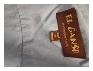 Camisa El Ganso Azul Talla 40