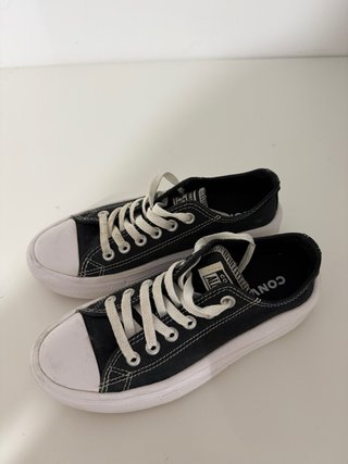 Converse All Star Plataforma Negras