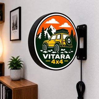 Cartel Luminoso Vitara 4x4