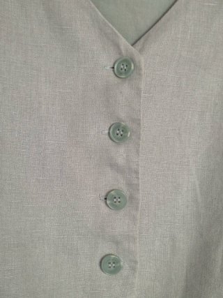 Chaleco Brownie Verde Menta Talla xs