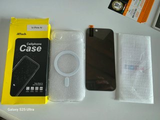JETech Cover + Vetro per iPhone Air