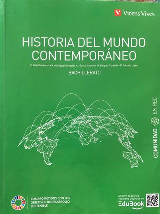 Historia del mundo contemporáneo 1 Bachillerato