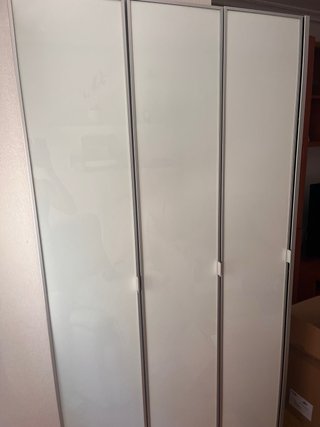 Estantería modular cristal y metal