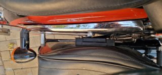 Honda Shadow 750 Cruiser Naranja y Negra